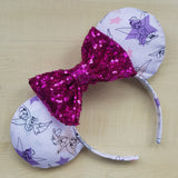 Pixie White Minnie ears