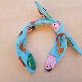 Toy character scrunchie and knotbands