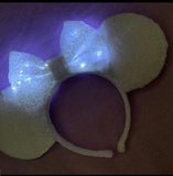 Pixie White Minnie ears