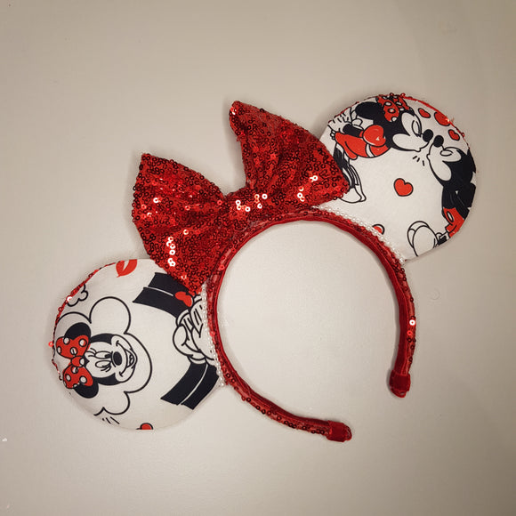 Cutest couple valentines ears