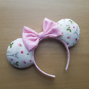 Paris themed minnie ears