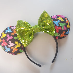 Mickey Balloons Minnie ears