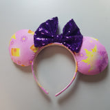 Rapunzel inspired minnie ears