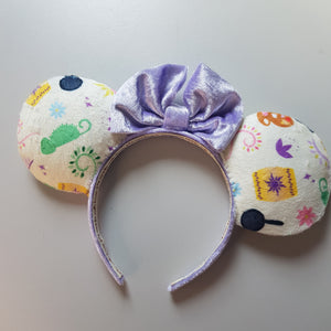 Rapunzel inspired minnie ears