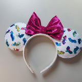 Princess shoes inspired minnie ears