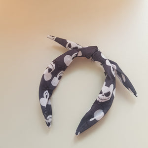 Jack skellington knotband and scrunchie