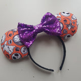 Nightmare before Christmas inspired minnie ears