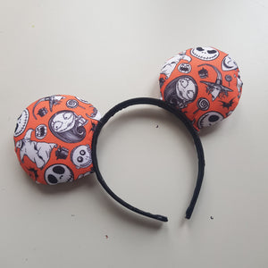 Nightmare before Christmas inspired Mickey ears