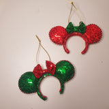 Minnie Christmas tree decorations/keyring