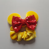 Mouse ears scrunchie