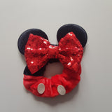 Mouse ears scrunchie