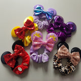 Mouse ears scrunchie