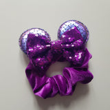 Mouse ears scrunchie