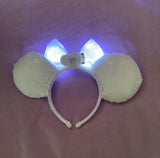 Pixie White Minnie ears