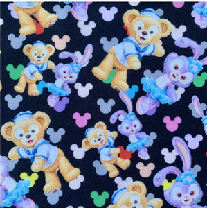 Duffy and friends ears, knotband and scrunchie