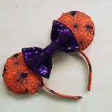 Halloween spider minnie ears