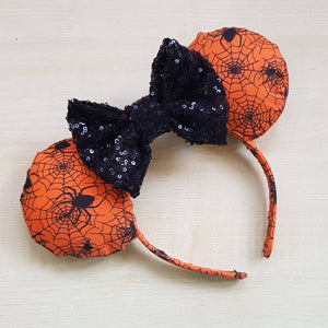 Halloween spider minnie ears