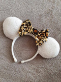 Animal print Minnie ears