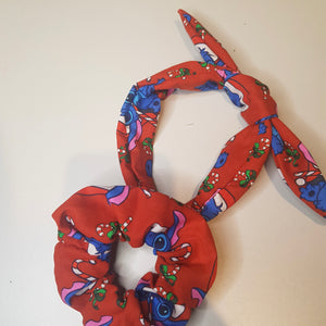 Stitch Christmas knotbands and scrunchies