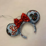 Disney themed Christmas decorations / keyring