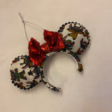 Disney themed Christmas decorations / keyring