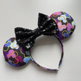 30th inspired mickey head ears, knotband and scrunchie